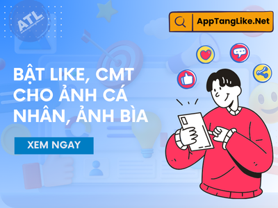 Bật nút Like, Comment cho avatar, ảnh bìa Facebook