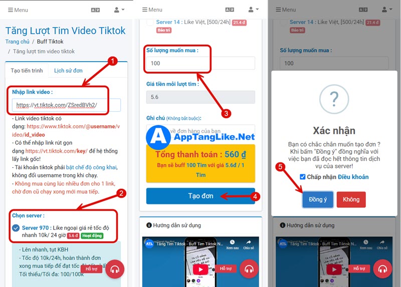 mua tim tiktok giá rẻ