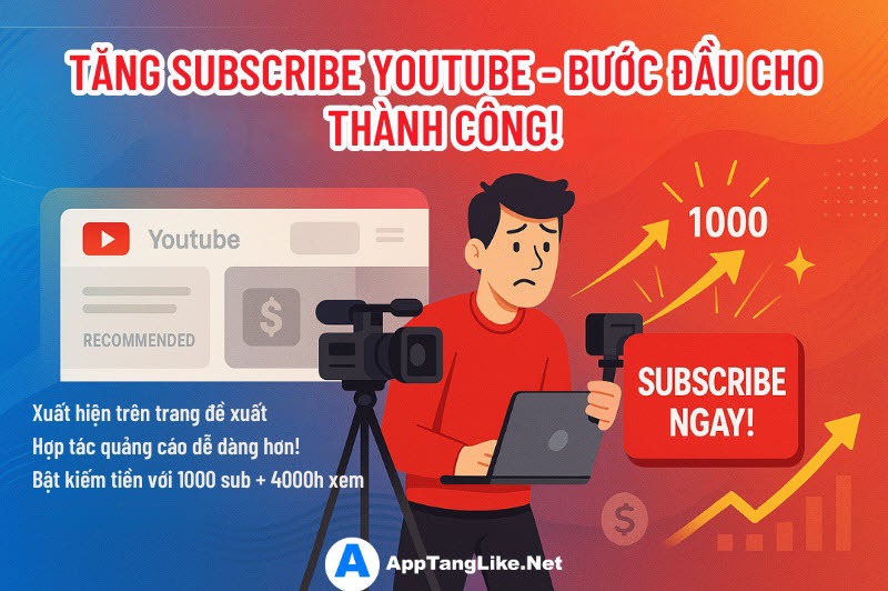 Lợi ích tăng subscribe ytb