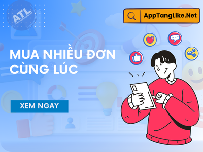 Hướng Dẫn Mua Nhiều Đơn Cùng Lúc Trên AppTăngLike