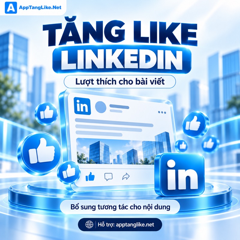 Tăng Like Linkedin